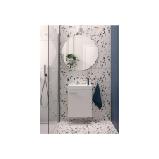 Mylife GERA falra szerelhető MAGASFÉNYŰ mosdószekrény mosdóval fürdőszoba bútor