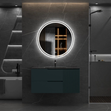 Mylife kerek LED tükör 90cm, 2070 lm, 3 világos szín fűtési funkcióval fürdőszoba bútor