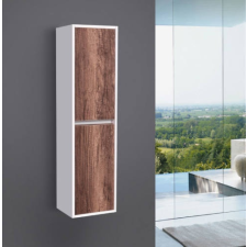 MyLineSpa Wellis Ginger  Függesztett magas szekrény 140x30x35 cm fürdőszoba bútor