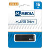 MYMEDIA Pendrive, 16GB, USB 2.0, MYMEDIA (by VERBATIM) (UM16G)