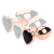 MyPlayToys Bijou – prémium arany szív anál plug, fekete S 6 x 2.7 cm