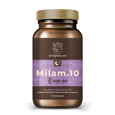 Myrobalan milam.10 pihentető alvás gyógynövény-komplex vegán kapszula 60 db vitamin és táplálékkiegészítő