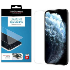 Myscreen APPLE iPhone 13 mini, MYSCREEN HYBRIDGLASS flexibilis üvegfólia, 8H mobiltelefon kellék