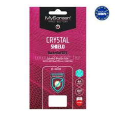 Myscreen CRYSTAL BacteriaFREE képernyővédő fólia (antibakteriális, 4H, NEM íves) ÁTLÁTSZÓ (M6750CCBF) mobiltelefon kellék