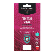 Myscreen CRYSTAL BacteriaFREE képernyővédő fólia (antibakteriális, 4H, NEM íves) ÁTLÁTSZÓ Realme 12 5G mobiltelefon kellék