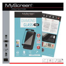 Myscreen DIAMOND GLASS EDGE képernyővédő üveg (2.5D full cover, íves, karcálló, 0.33 mm, 9H) ARANY [Samsung Galaxy J5 (2017) SM-J530 EU] mobiltelefon kellék