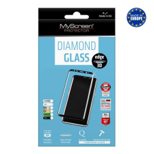 Myscreen DIAMOND GLASS EDGE képernyővédő üveg (3D full cover, íves, karcálló, 0.33 mm, 9H) FEKETE [Xiaomi 12X] mobiltelefon kellék