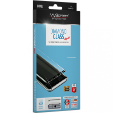 Myscreen Huawei P30 Pro, Kijelzővédő fólia, ütésálló fólia (az íves részre is!), MyScreen Protector, Diamond Glass (Edzett gyémántüveg), 3D Full Cover, fekete mobiltelefon kellék
