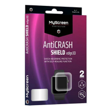 Myscreen MS Folia AntiCRASH SHIELD edge3D Apple Watch 7 45mm 2db képernyővédő fólia okosóra kellék