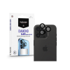 MyScreen Protector Diamond Glass hátsó kameralencse védő edzett üveg - Apple    iPhone 15 Pro/15 Pro Max - fekete (MS224628)