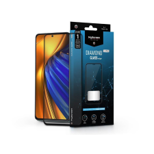 Myscreen Protector Diamond Glass Lite Edge2.5D Xiaomi Poco F4 5G edzett üveg képernyővédő fólia fekete kerettel (LA-2218) mobiltelefon kellék