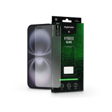 MyScreen Protector MyScreen Hybrid Glass Green - Apple iPhone 16 rugalmas üvegfólia mobiltelefon kellék