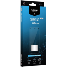 Myscreen Samsung Galaxy A51 / A51 5G SM-A515F / A516F, Kijelzővédő fólia, ütésálló fólia (az íves részre is!), Diamond Glass (Edzett gyémántüveg), Full Glue, MyScreen Protector Edge Lite, fekete mobiltelefon kellék