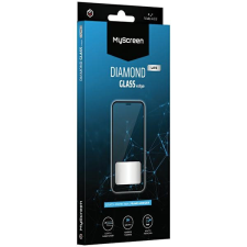 MyScreenProtector MS Diamond Glass Edge Lite edzett üveg fekete szegéllyel Realme 12+ mobiltelefon kellék