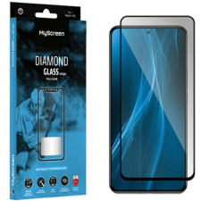 MyScreenProtector MS Diamond Glass Edge Motorola Moto G14/G54/G34 Power fekete Full Glue fólia mobiltelefon kellék