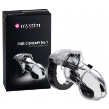 mystim Pubic Enemy No 1 - elektro péniszketrec péniszköpeny