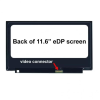  N116HSE-EJ1 11.6 FHD (1920x1080) 30pin matt laptop LCD kijelző, LED panel