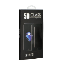 N/A Apple iPhone X 5D Full Glue Hajlított Edzett üveg kijelzővédő - Átlátszó (25675) mobiltelefon kellék