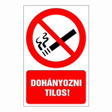 N/A Dohányozni tilos! (DKRF-TIL-1326-1) információs címke