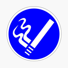 N/A Dohányzóhely! (DKRF-REND-1402-1) információs címke