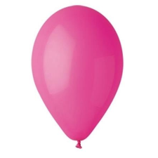 N/A Léggömb 26 cm - Fuxia (10 db) (009-0710) party kellék