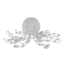 N/A Nattou játék plüss 23cm Lapidou - Octopus Szürke-fehér (MTTF-5414673879705) plüssfigura