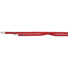 N/A Trixie Premium hosszabbítható dupla póráz XS 2.00m/10mm piros (LPHT-TRX201003) nyakörv, póráz, hám kutyáknak