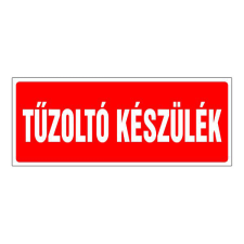 N/A Tűzoltó készülék (DKRF-TUZ-1025-2) információs címke