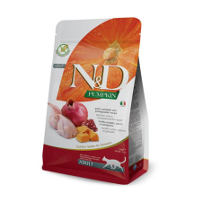 N&D Cat Grain Free Fürj&Gránátalma Sütőtökkel 1,5kg macskaeledel