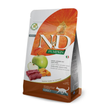N&D Cat Grain Free Szarvas&Alma Sütőtökkel 300gr macskaeledel