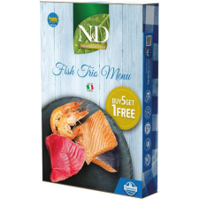N&D Cat konzerv Fish Trio Menu 6x70g macskaeledel