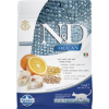N&amp;D Cat Ocean tőkehal, tönköly, zab &amp; narancs adult 300 g
