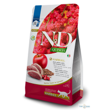 N&amp;D Cat Quinoa Hairball Adult 1,5kg (szőrlabdák kialakulásának megelőzésére) macskaeledel