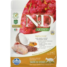 N&D Cat Quinoa Skin & coat fürj 300g macskaeledel