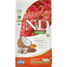 N&amp;D Cat Quinoa Skin &amp; coat hering 1,5 kg macskaeledel