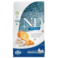 N&D Dog Ocean tőkehal, sütőtök & narancs adult mini 800g kutyaeledel