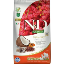  N&amp;D Dog Quinoa Skin&amp;coat hering 2,5kg kutyaeledel