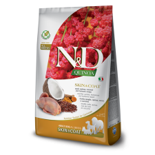 N&amp;D N&D Dog Quinoa Skin&Coat Fürj 2,5 Kg kutyaeledel