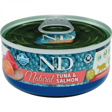  N&amp;D Ocean cat konzerv tonhal &amp; lazac 12x70g macskaeledel