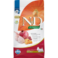 N&D Pumpkin Dog fürj&sütőtök,gránátalma adult mini 2kg kutyaeledel