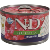 N&amp;D Quinoa Dog konzerv Digestion adult mini 140 g