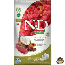 N&amp;D Quinoa Dog Skin &amp; coat kacsa 2,5kg kutyaeledel