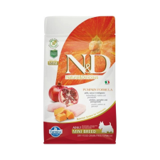  N&D Dog Grain Free csirke & gránátalma sütőtökkel adult mini 800gr kutyaeledel