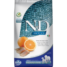 N&D Dog Ocean hering&narancs adult mini 2,5kg kutyaeledel