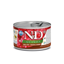 N&D Dog Quinoa Adult Mini Szarvas&Kókusz 140g kutyaeledel
