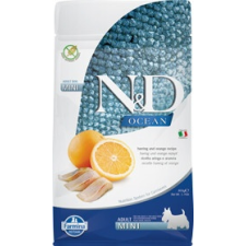 N&D N&D Dog Ocean hering&narancs adult mini 800g kutyaeledel
