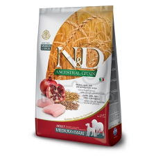 N&D N&D Ancestral Grain Dog Adult Medium & Maxi Chicken & Pomegranate 12 kg kutyaeledel