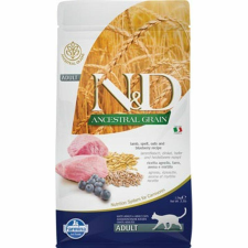 N&D N&D Cat Ancestral Grain bárány, tönköly, zab&áfonya adult 1,5kg macskaeledel