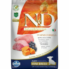 N&D N&D Dog Grain Free bárány&áfonya sütőtökkel puppy mini 7kg kutyaeledel