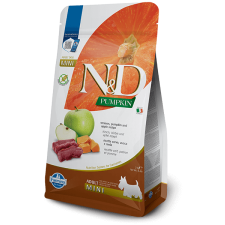 N&D N&D Pumpkin Dog szarvas&sütőtök,alma adult mini 2kg kutyaeledel